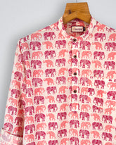 Rajasthan Bliss – Printed Cotton Short Kurta